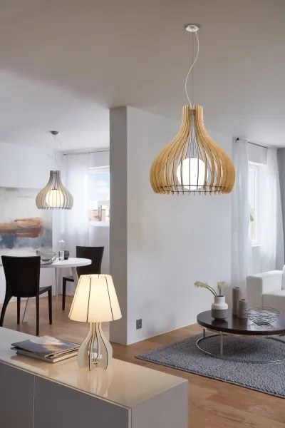 Eglo 94951 - Lampada da tavolo COSSANO 1xE27/60W/230V