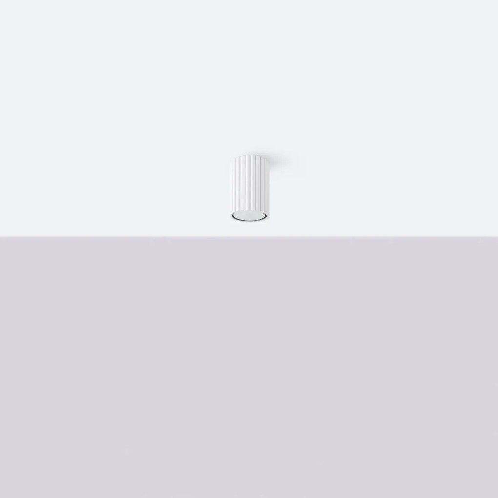 Applique da soffitto GU10 in Alluminio KARBON 10