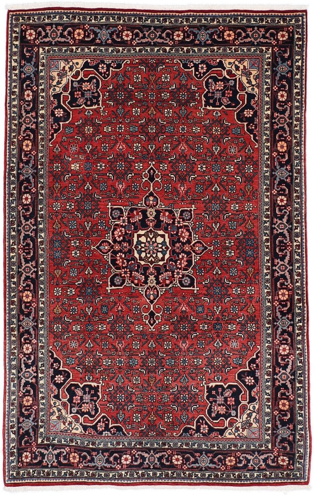 Kurdi Tappeto 210x130 (Iran) Annodato A Mano