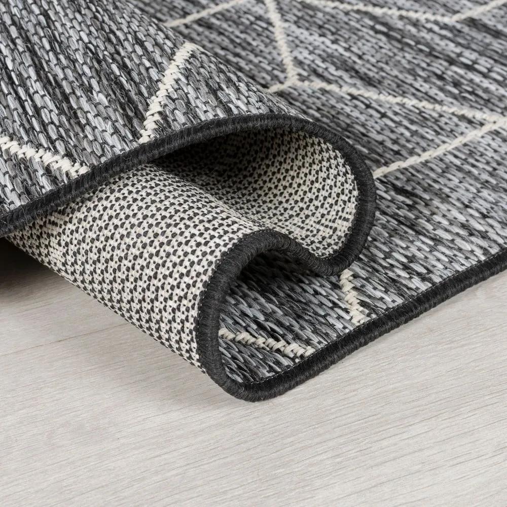 Tappeto grigio per esterni 160x230 cm Napoli - Flair Rugs