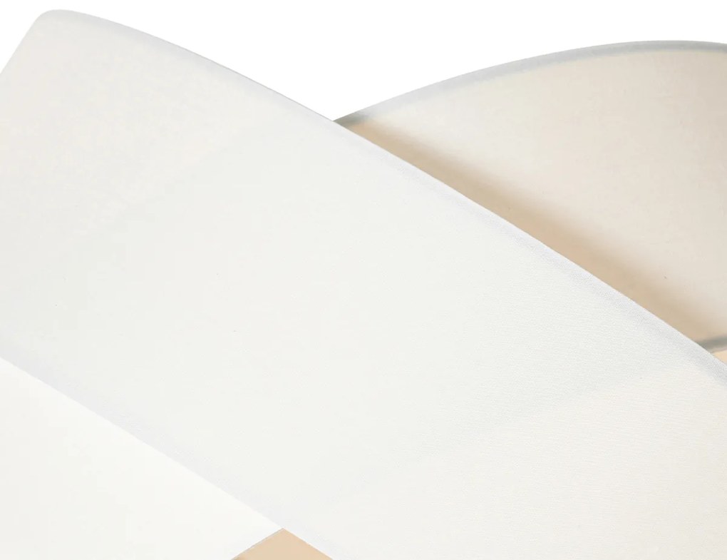 Lampada da terra moderna bianca - Cloth