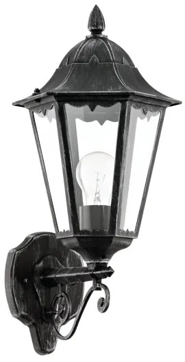 Eglo 93457 - Lampada da parete esterna NAVEDO 1xE27/60W/230V IP44
