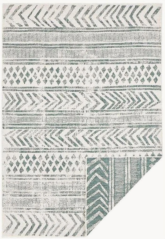 Tappeto rotondo reversibile da interno-esterno Biri