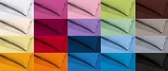 Sotto lenzuola in cotone tinta unita