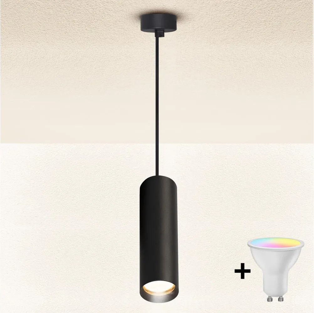 Brilagi - Lampadario LED dimmerabile a cavo SELE 1xGU10/4,8W/230V nero
