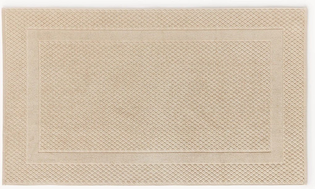 Tappetino da bagno antiscivolo con motivo a nido d'ape Katharina