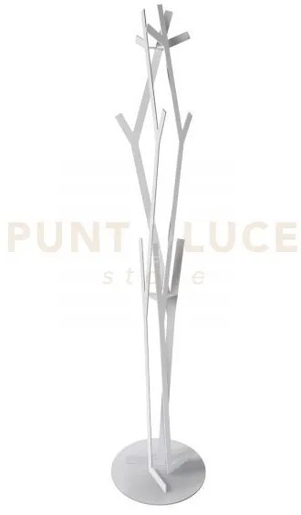 Appendiabiti da terra di design uty bianco marmo in ferro 29,7x177,...