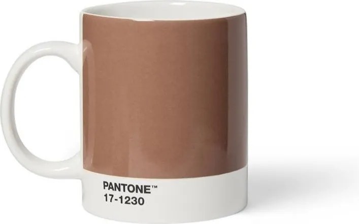 Tazza in ceramica marrone chiaro 375 ml Mocha Mousse 17-1230 - Pantone
