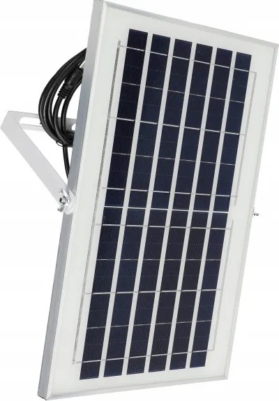 Proiettore solare dimmerabile a LED/50W/3,2V 5000K 6000 mAh IP65 nero + telecomando