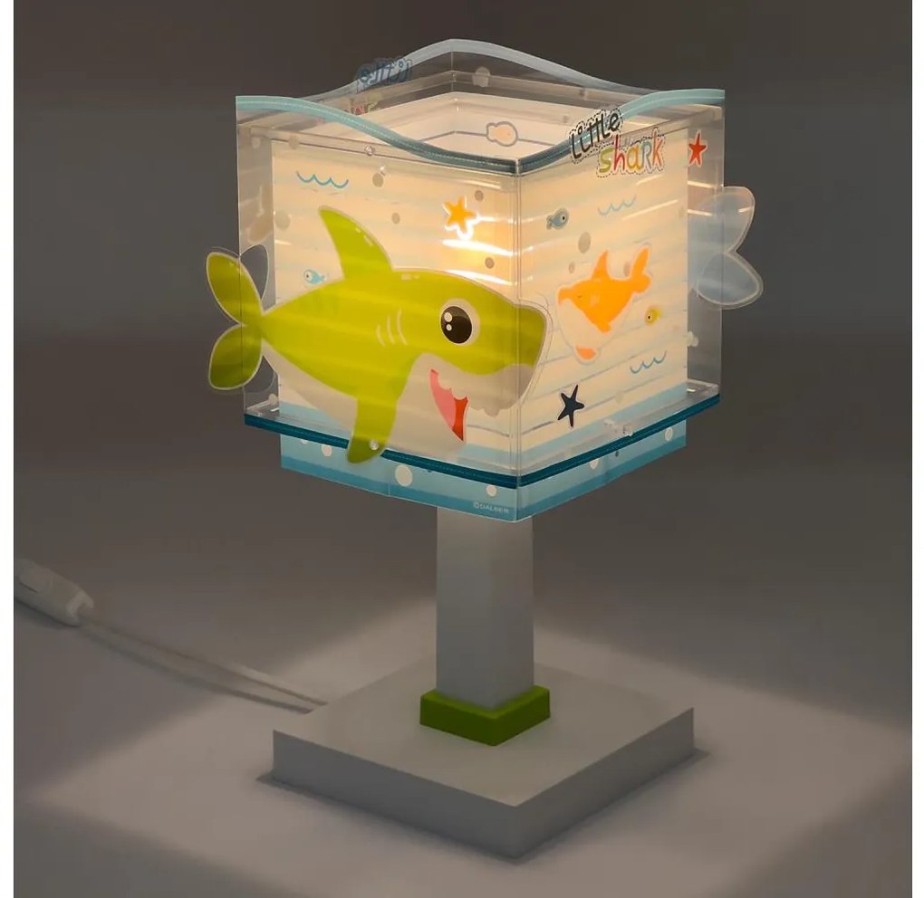 Dalber 63471 - Lampada per bambini BABY SHARK 1xE14/60W/230V
