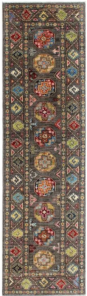 Kazak Tappeto 80x300 (Pakistan) Annodato A Mano