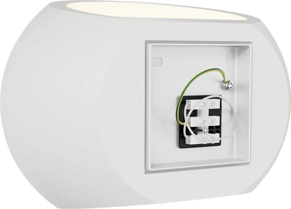 Applique da Parete G9 GLOBE in Gesso Pitturabile