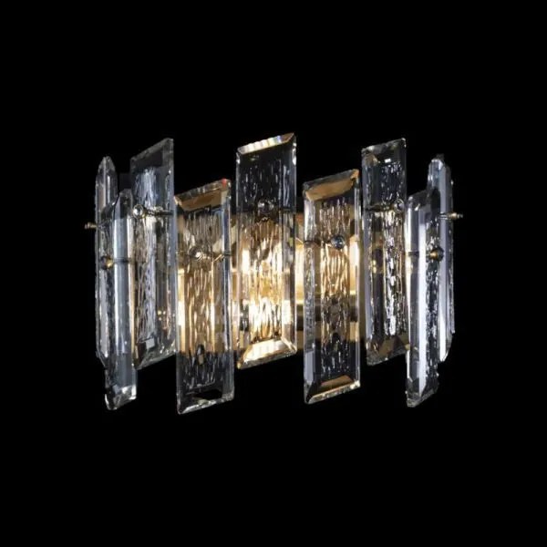 Lampada da parete arcadia 2 luci, oro, 2 lampadine x g9 (escluse), ...