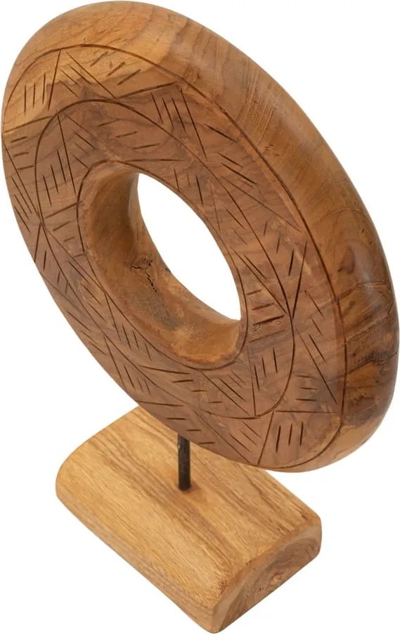 Statuetta in legno (altezza 38 cm) Dorat - Mauro Ferretti