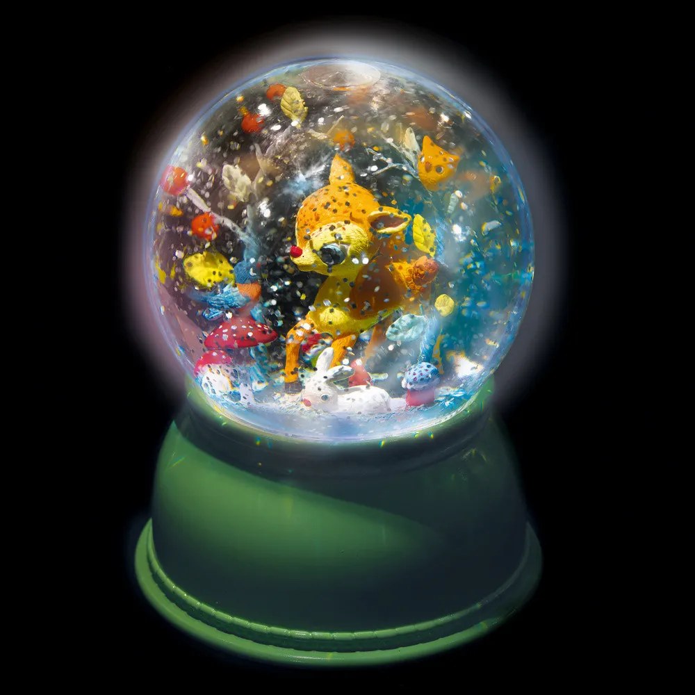 Luce notturna a forma di palla di neve - cerbiatto