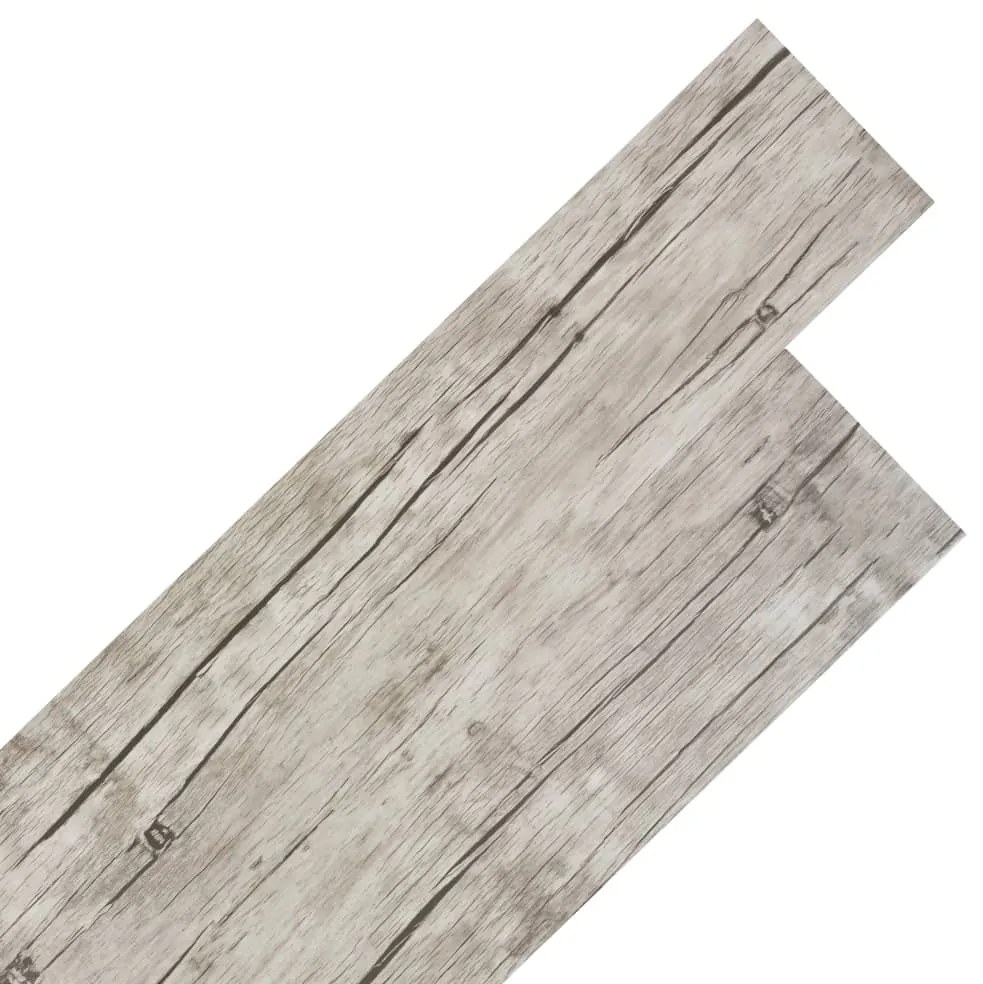 Listoni Pavimentazione Autoadesivi Pvc 5,02 M² 2 Mm Rovere /