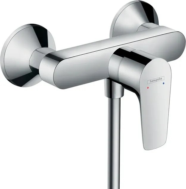 Rubinetto esterno doccia Talis E di Hansgrohe, cromo lucido