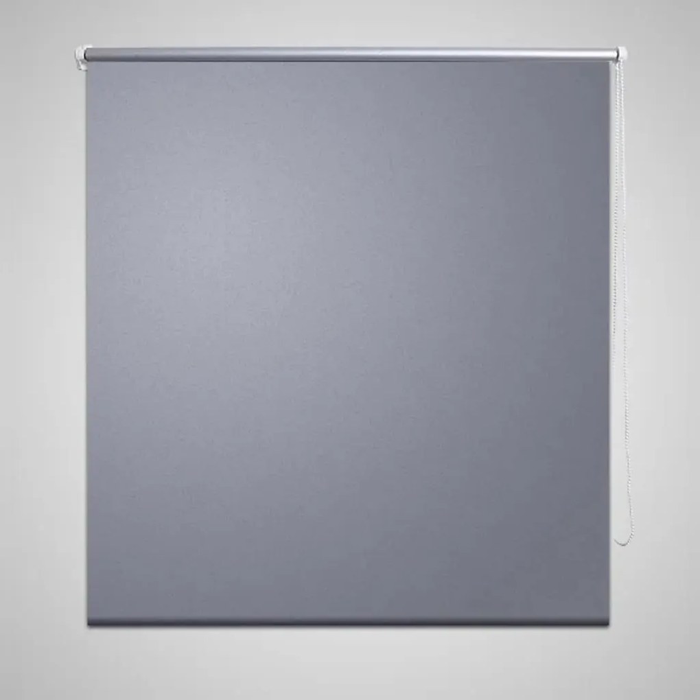 Tenda A Rullo Oscurante 100 X 230 Cm Grigio /