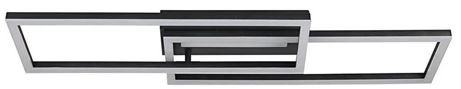 Searchlight 55624BK - Plafoniera a LED dimmerabile OVALOID LED/40W/230V 3000K 30x75 cm