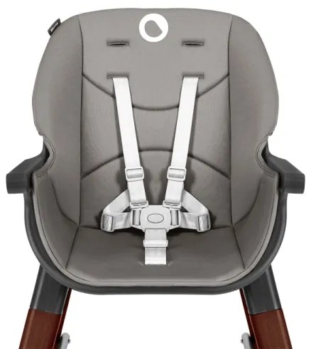 Lionelo - Sedia da pranzo per bambini MONA Black Onyx