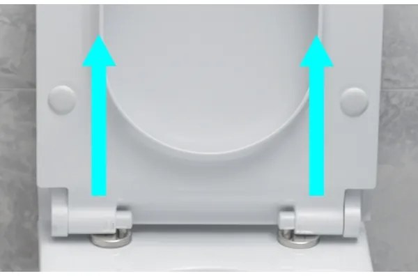 Bruckner - Sedile del water SoftClose FULDA SLIM bianco