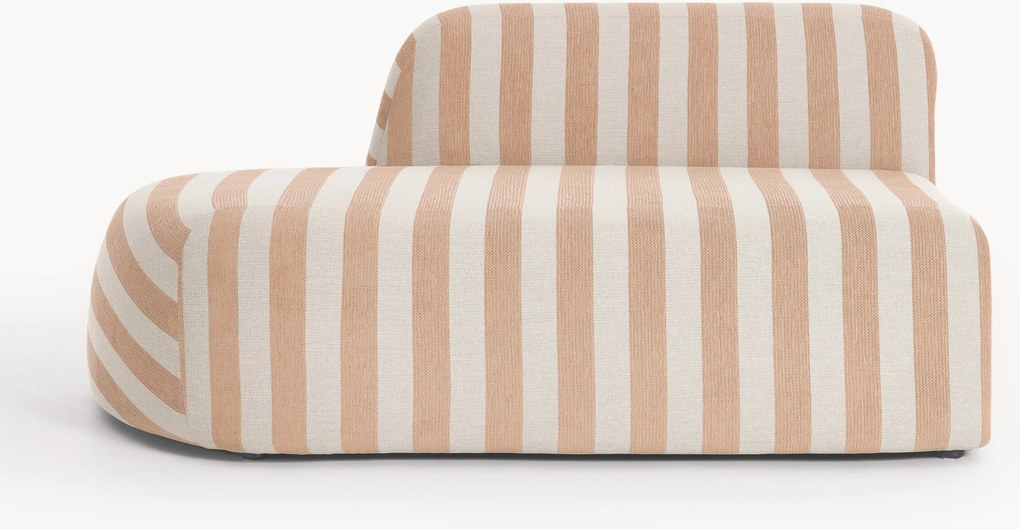Modulo chaise longue a righe Wolke