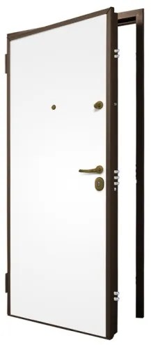 Porta Blindata Con Controtelaio Classe 3 Bianco 80X210 Sx