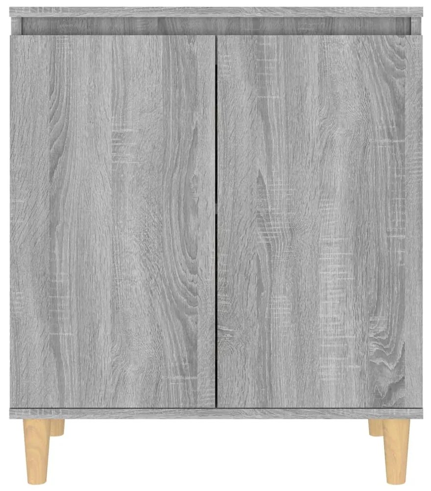 Credenza grigio sonoma 60x35x70 cm in legno ingegnerizzato