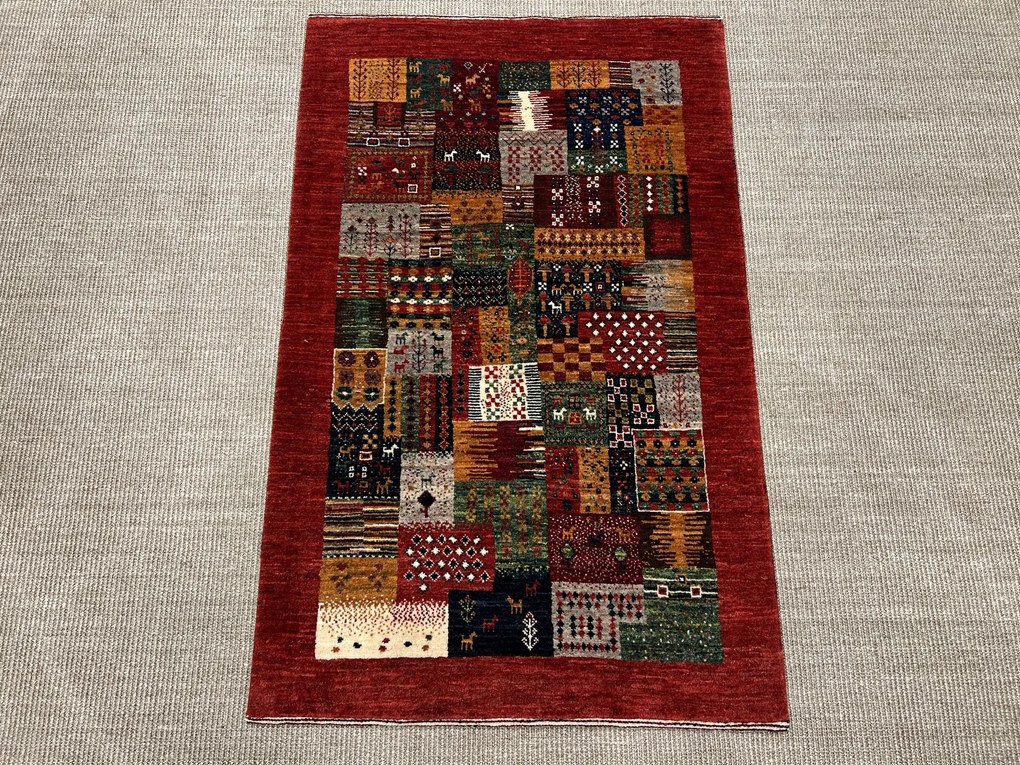 Loribaft Tappeto 130x80 (Iran) Annodato A Mano