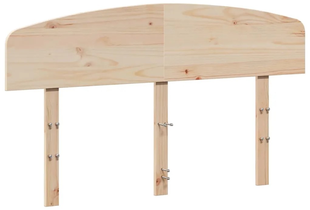 Testiera 160 cm in legno massello di pino