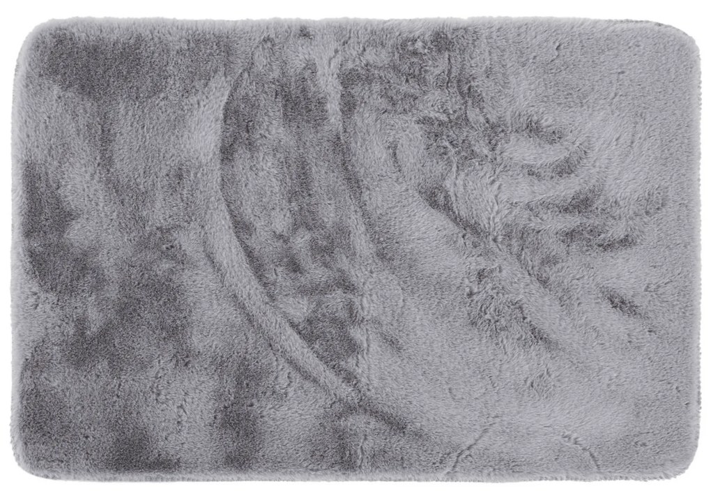 Tappeto Doccia Antiscivolo 45x75 Cm Feridras "Rabbit" Grigio
