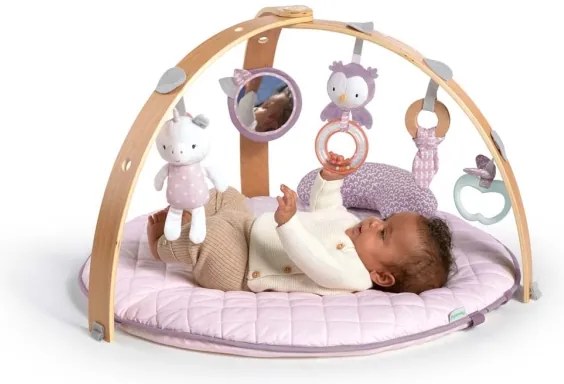 Ingenuity - Coperta per giocare CALLA rosa