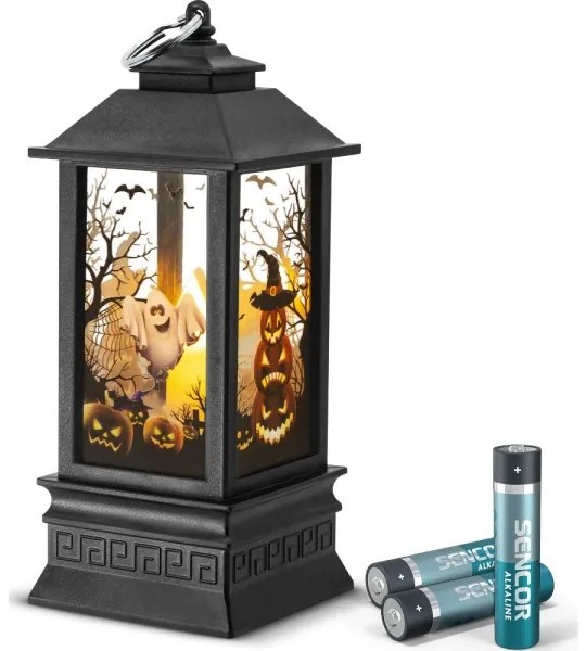 Retlux - LED Decorazione HALLOWEEN LED/3xAAA/bianco caldo lanterna con zucche