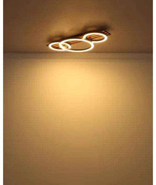 Globo 67353D3 - Plafoniera LED TISHA LED/24W/230V 3000K 30x62 cm