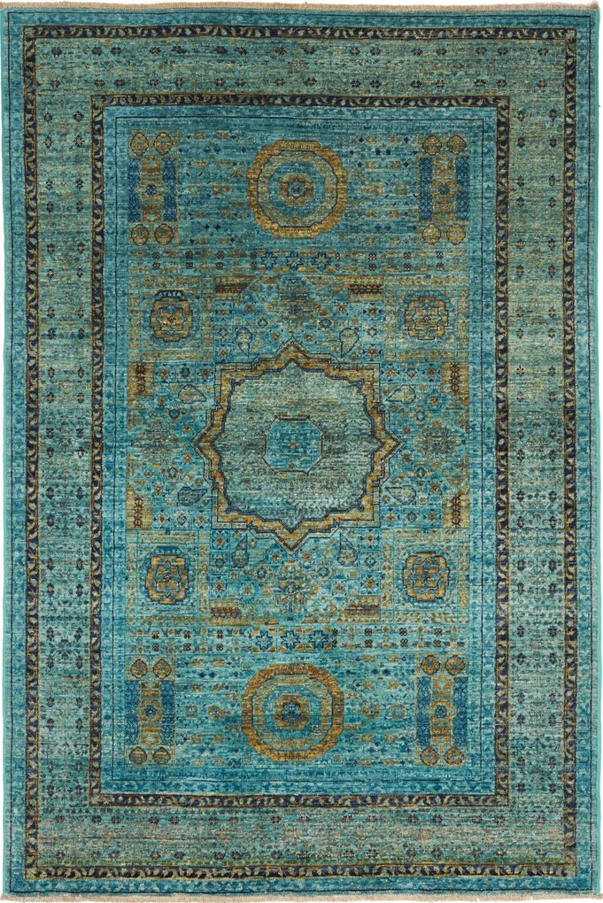 Mamluk Tappeto 130x190 (Pakistan) Annodato A Mano