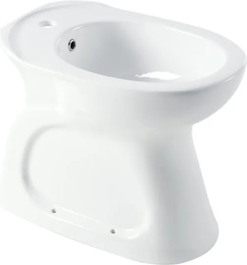 Bidet per persone terza età distanziato Casual T L 38 x H 50 x P 52 cm bianco