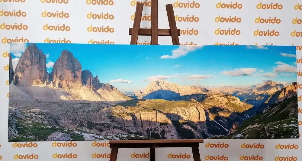 Quadro su tela – Vista spettacolare dalle montagne