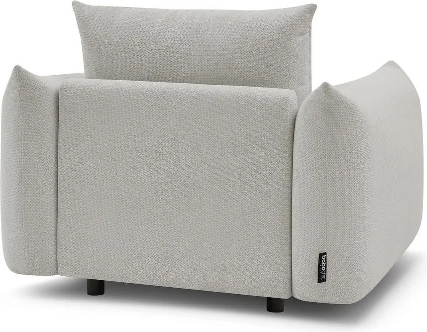 Poltrona in grigio chiaro Ernest – Bobochic Paris