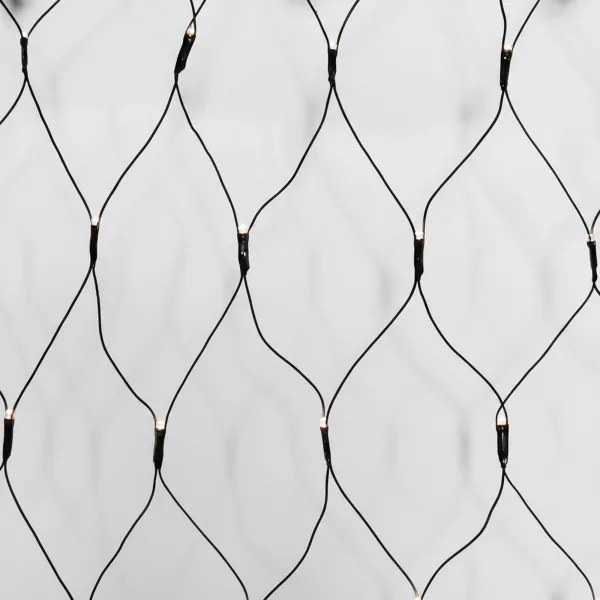 Brilagi - Tenda luminosa LED da esterno 160 LED 7x2 m IP44 bianco caldo