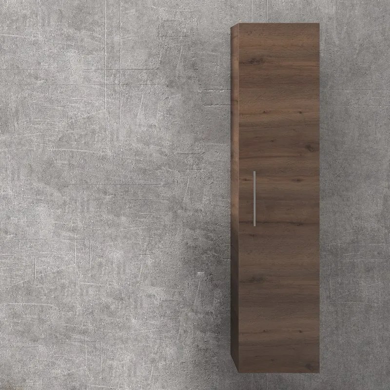 Colonna bagno sospesa con un'anta altezza 160cm NEL - KAMALU