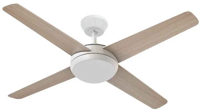 Ventilatore da soffitto Shamal bianco, Ø 132 cm, CCT, dimmerabile, INSPIRE IP20