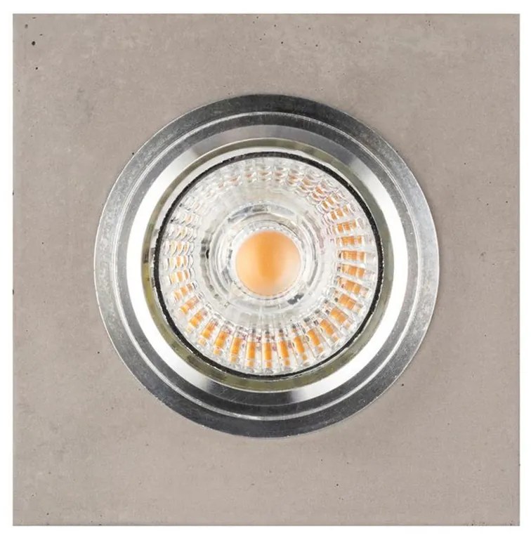 Spot-Light 2515136 - Faretto LED VITAR 1xGU10/5W/230V cemento