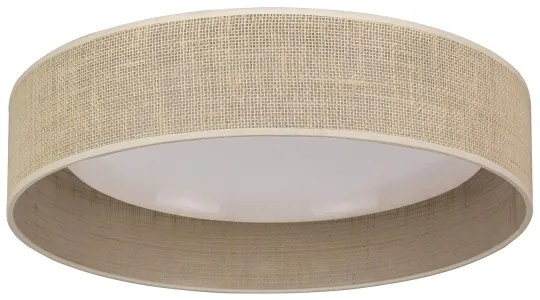 Duolla - Plafoniera LED ROLLER LED/24W/230V diametro 45 cm beige