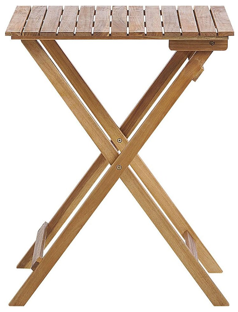 Set bistrò in legno di acacia TERNI Beliani