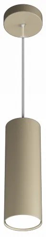 Shape sospensione tubo h.25 1 luce sabbia 1143-s25-sa