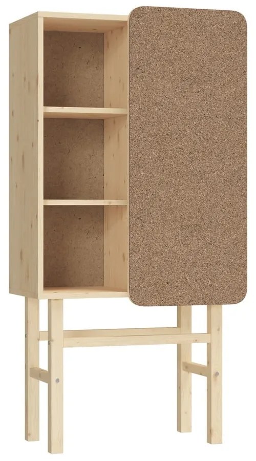Libreria in legno di pino 70x142 cm Slide - Karup Design