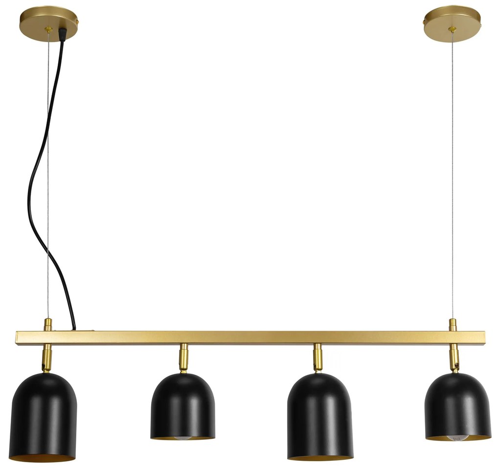Lampada APP1031-4CP Black