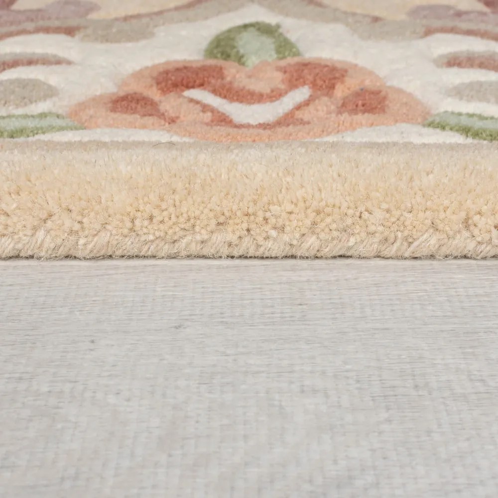 Tappeto in lana marrone 75x150 cm Aubusson - Flair Rugs