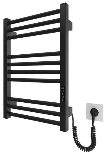 Scaldasalviette a scala HF DERBY 100W/230V 57x43 cm nero