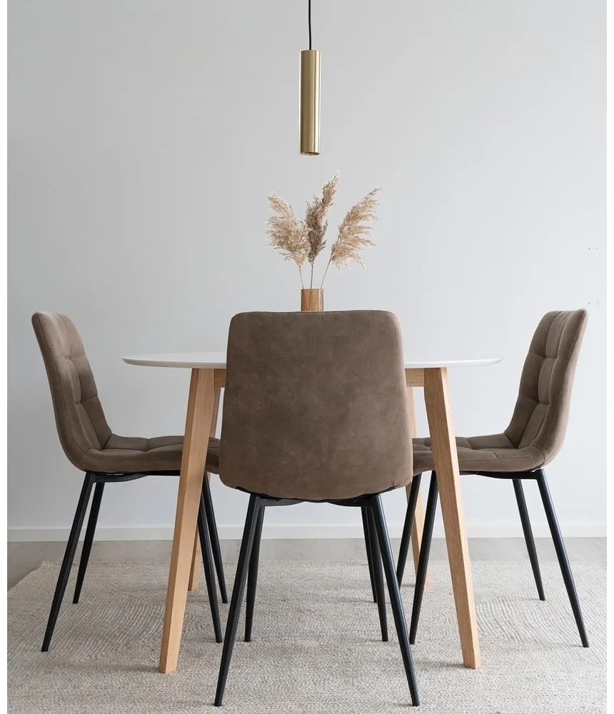 Sedie da pranzo in set marrone chiaro 2 pz Moseby – Bonami Essentials